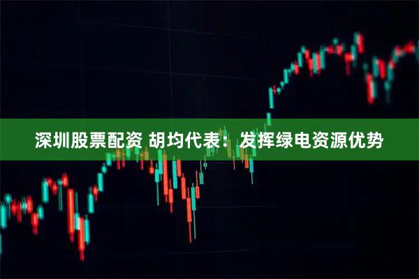 深圳股票配资 胡均代表：发挥绿电资源优势